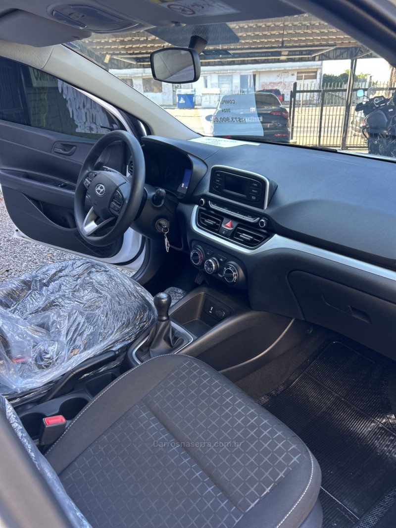 HB20 1.0 SENSE PLUS 12V FLEX 4P MANUAL - 2024 - CARAZINHO