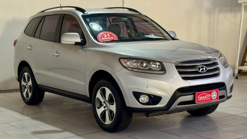 SANTA FÉ 2.4 MPI 2WD 16V GASOLINA 4P AUTOMÁTICO - 2012 - ESTâNCIA VELHA