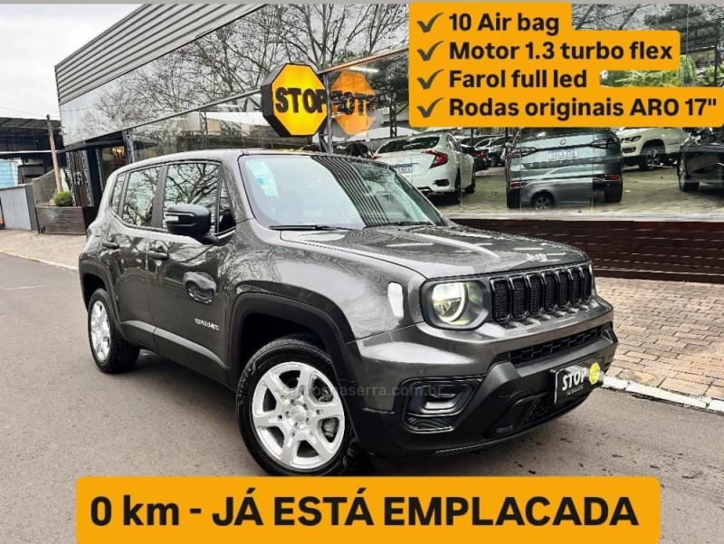 renegade 1.3 t270 16v turbo flex 4p automatico 2025 dois irmaos