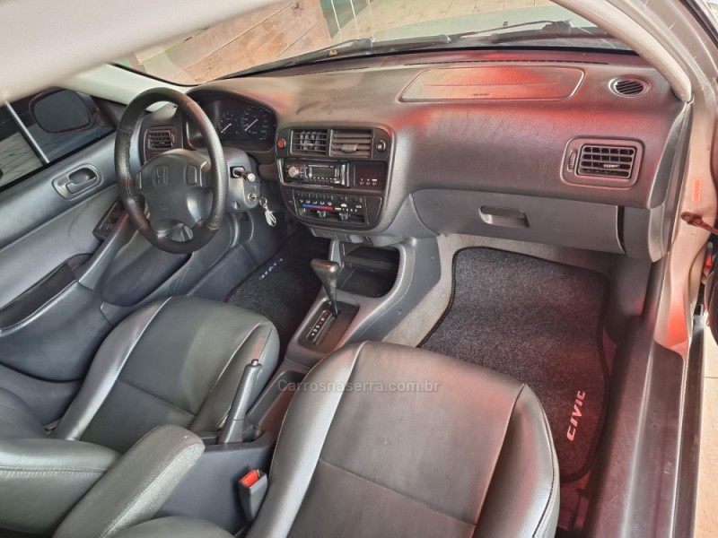 CIVIC 1.6 LX 16V GASOLINA 4P AUTOMÁTICO - 1998 - DOIS IRMãOS
