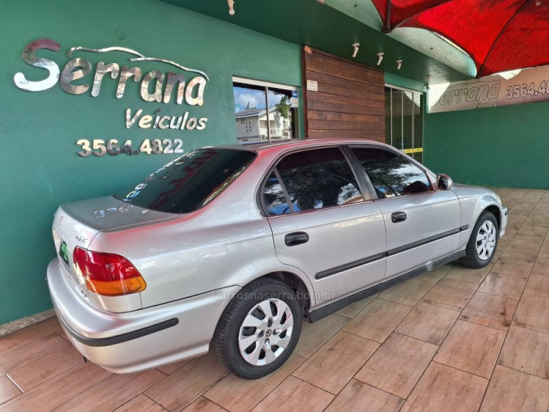 CIVIC 1.6 LX 16V GASOLINA 4P AUTOMÁTICO - 1998 - DOIS IRMãOS