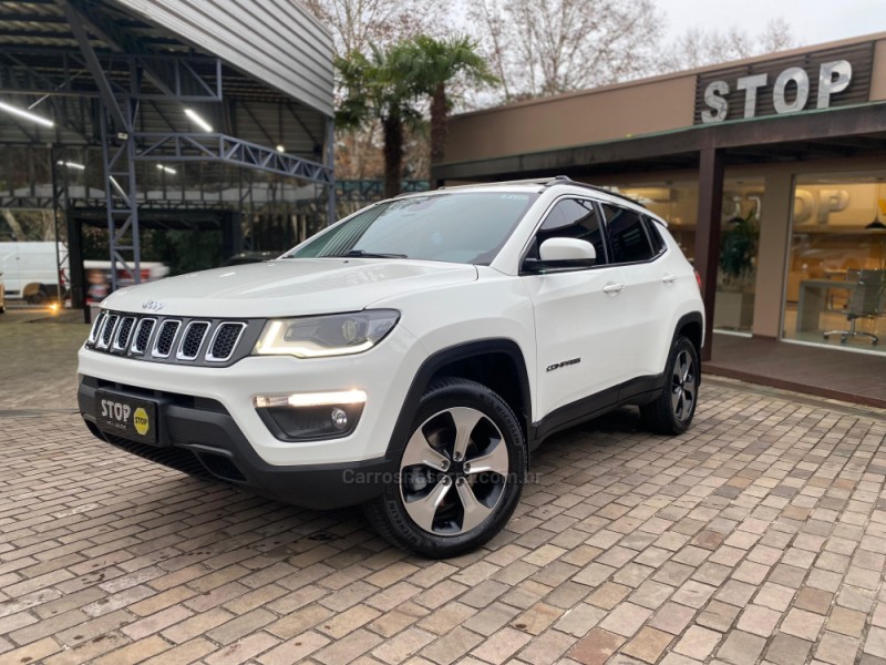 COMPASS 2.0 16V DIESEL LONGITUDE 4X4 AUTOMÁTICO - 2018 - DOIS IRMãOS