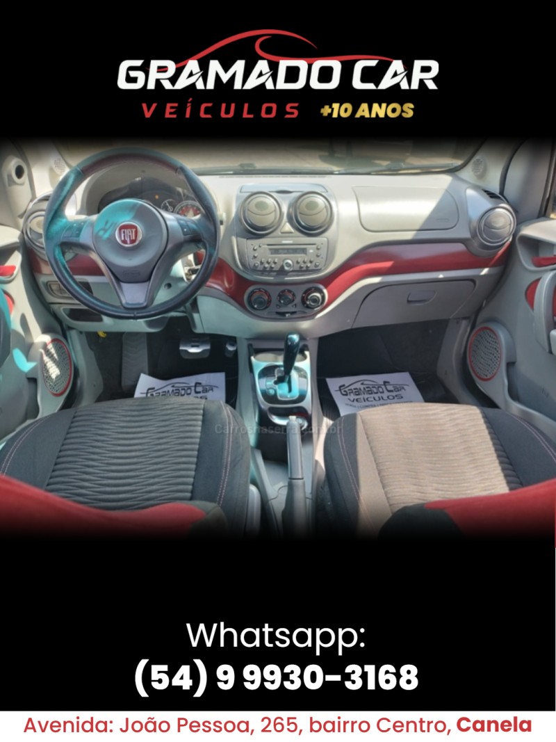 PALIO 1.6 MPI SPORTING 16V FLEX 4P AUTOMATIZADO - 2014 - CANELA