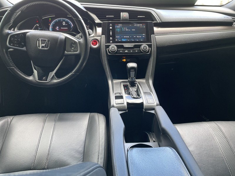 CIVIC 1.5 16V TOURING TURBO GASOLINA 4P AUTOMÁTICO - 2019 - CAXIAS DO SUL