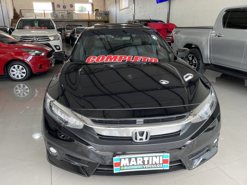 CIVIC 1.5 16V TOURING TURBO GASOLINA 4P AUTOMÁTICO - 2019 - CAXIAS DO SUL