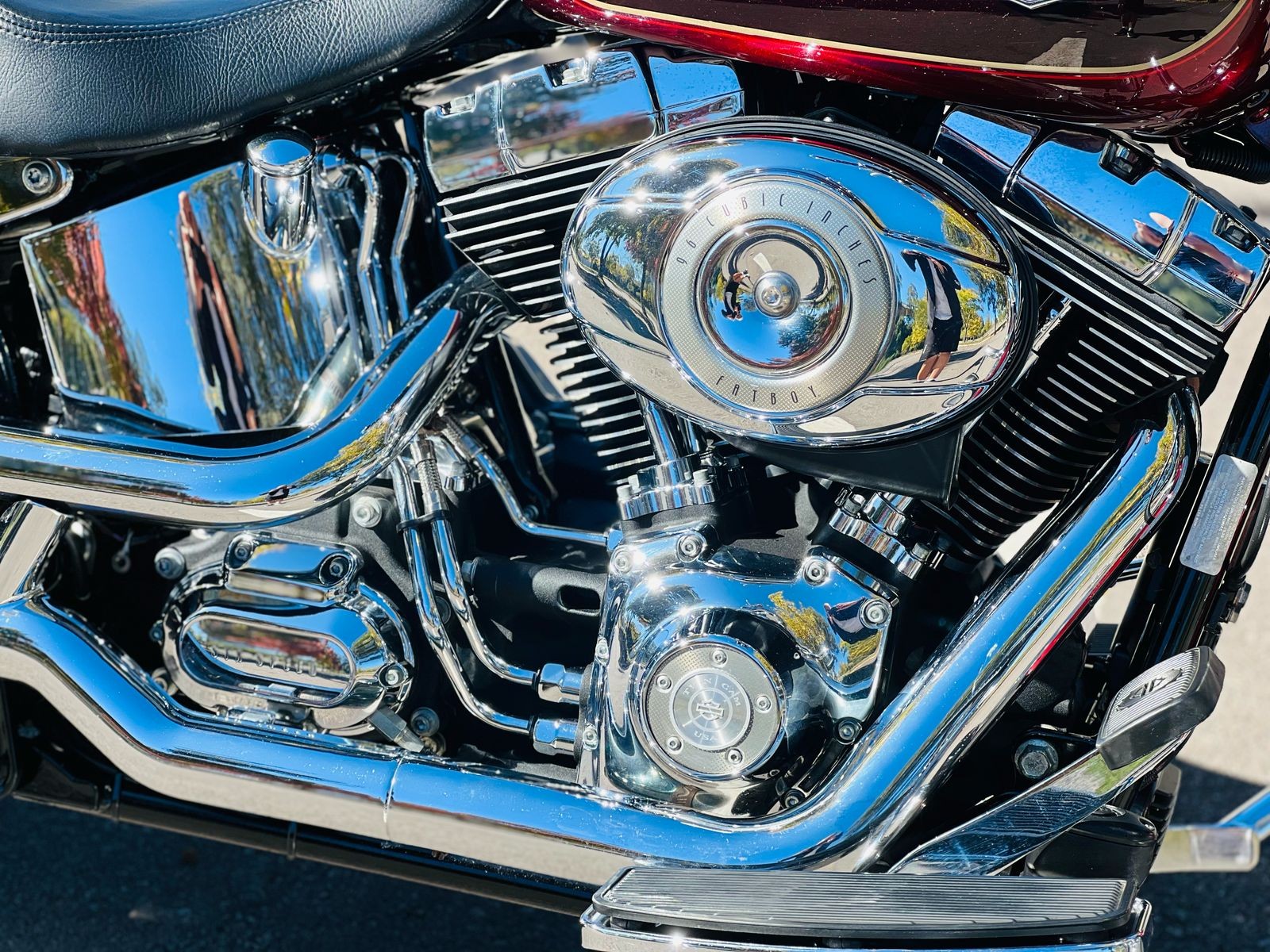HARLEY-DAVIDSON - FAT BOY - 2013/2014 - Vermelha - R$ 64.500,00