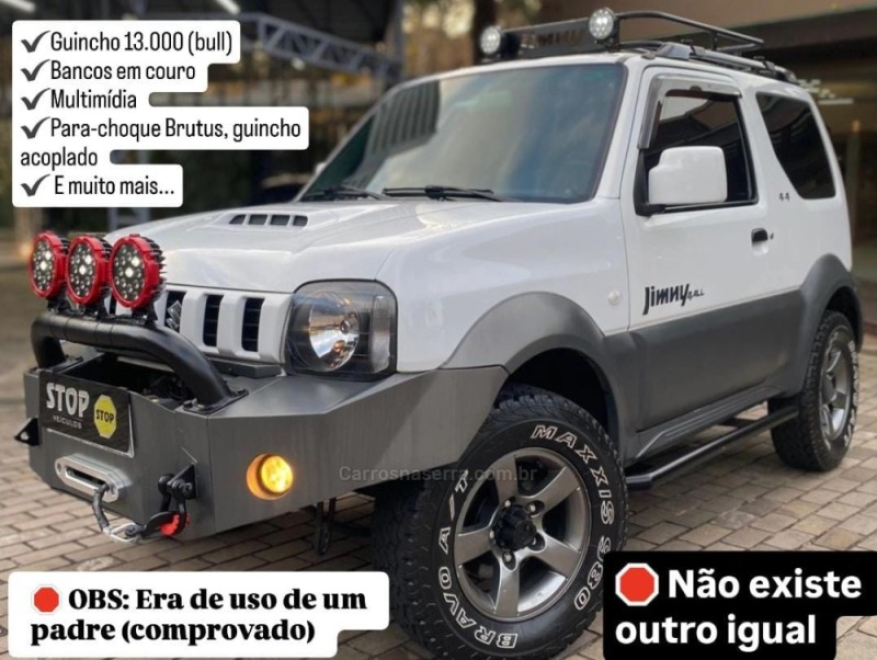 jimny 1.3 4all 4x4 16v gasolina 2p manual 2015 dois irmaos