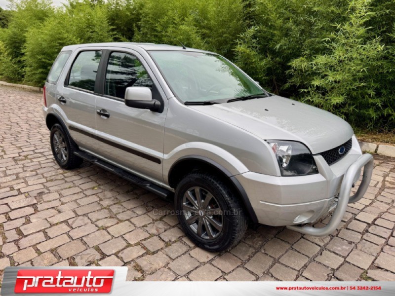 ECOSPORT 1.6 XL 8V FLEX 4P MANUAL - 2007 - NOVA PRATA