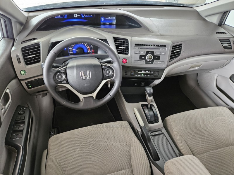 CIVIC 1.8 LXS 16V FLEX 4P AUTOMÁTICO - 2013 - TAPEJARA