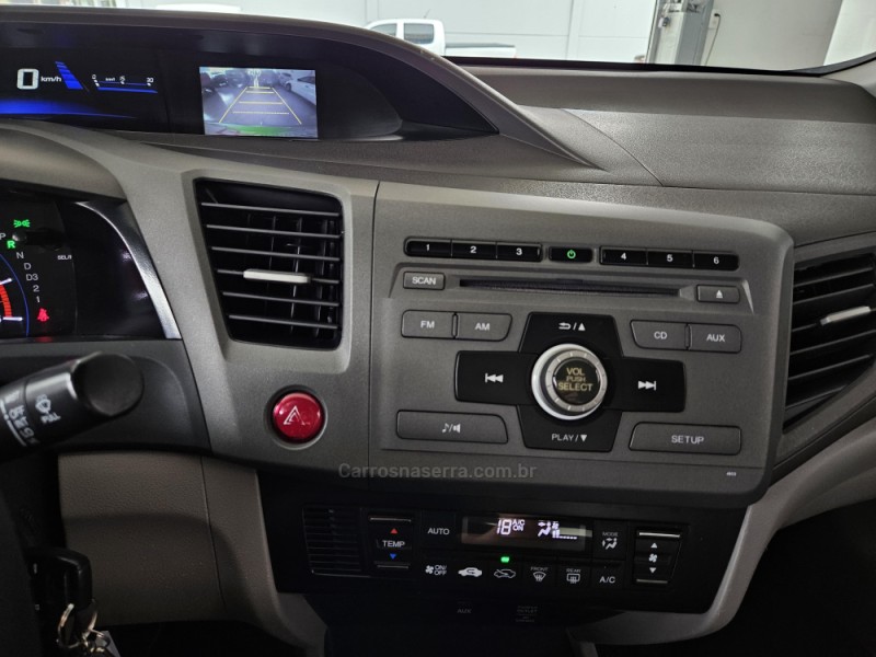 CIVIC 1.8 LXS 16V FLEX 4P AUTOMÁTICO - 2013 - TAPEJARA