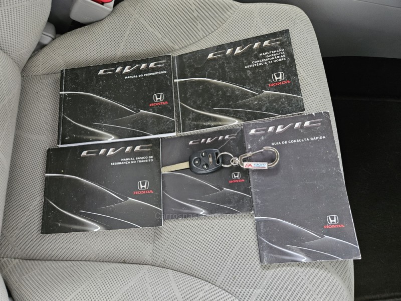 CIVIC 1.8 LXS 16V FLEX 4P AUTOMÁTICO - 2013 - TAPEJARA