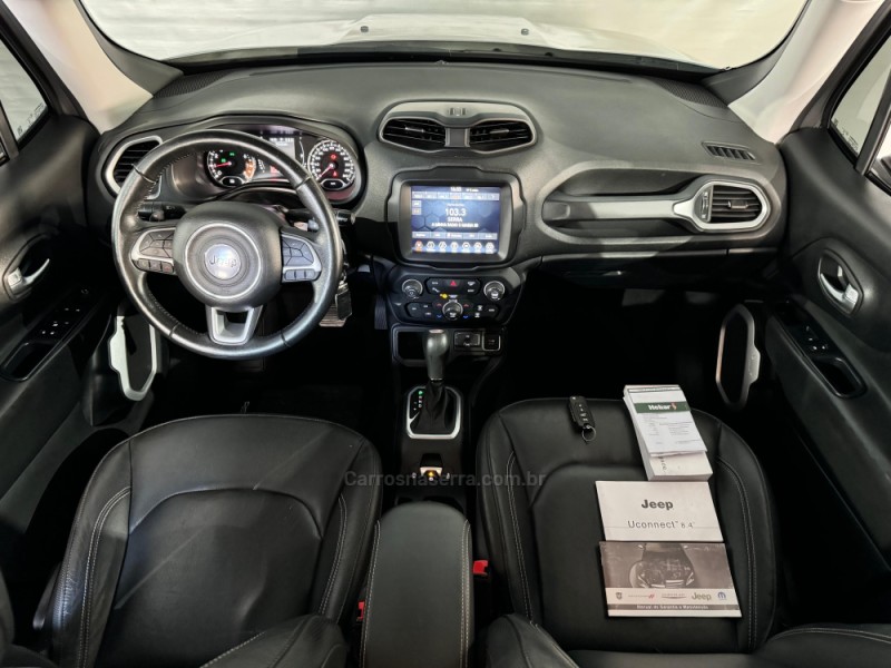RENEGADE 1.8 16V FLEX LONGITUDE 4P AUTOMÁTICO - 2019 - NOVA PRATA