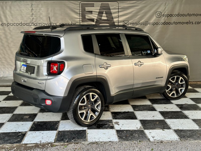 RENEGADE 1.8 16V FLEX LONGITUDE 4P AUTOMÁTICO - 2019 - NOVA PRATA