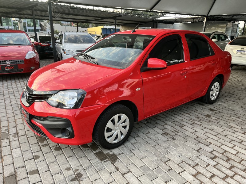 etios 1.5 x sedan 16v flex 4p manual 2020 caxias do sul