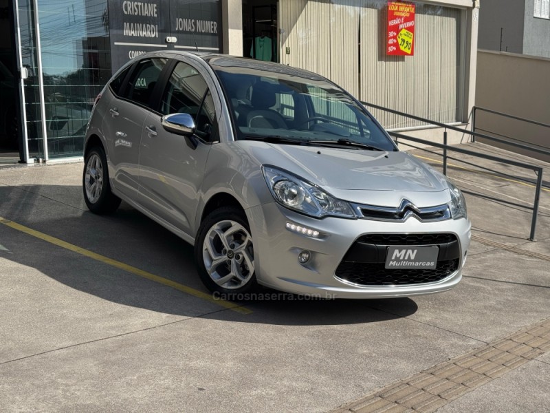 C3 1.6 EXCLUSIVE 16V FLEX 4P AUTOMÁTICO - 2018 - BENTO GONçALVES