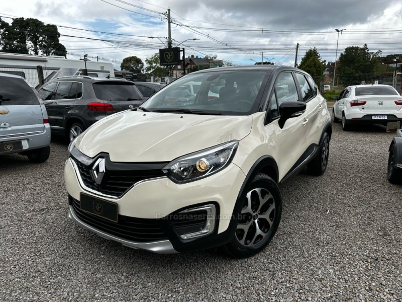 captur 2.0 16v flex intense automatico 2018 canela