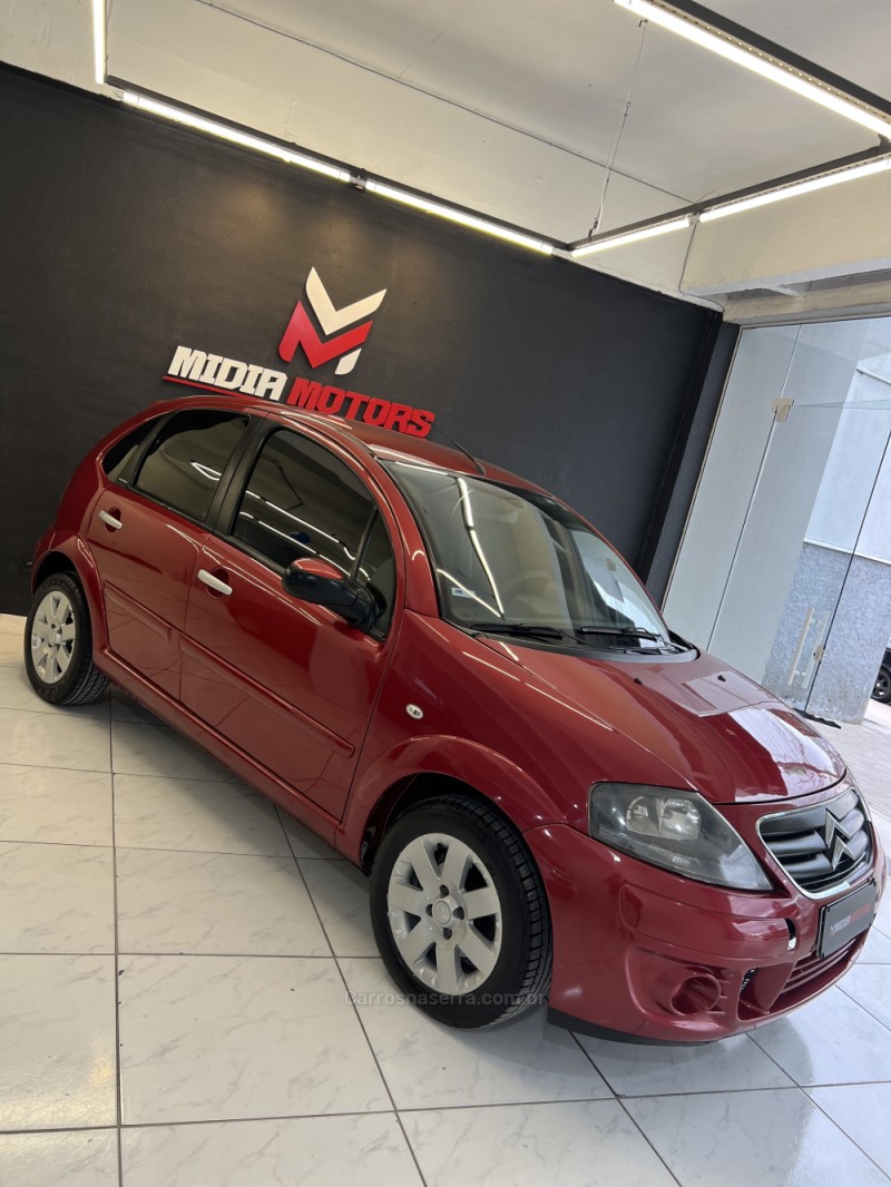 C3 1.4 I EXCLUSIVE 8V FLEX 4P MANUAL - 2012 - CAXIAS DO SUL
