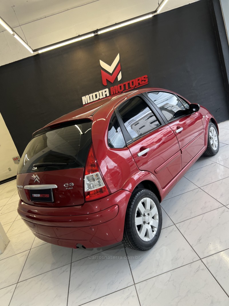 C3 1.4 I EXCLUSIVE 8V FLEX 4P MANUAL - 2012 - CAXIAS DO SUL