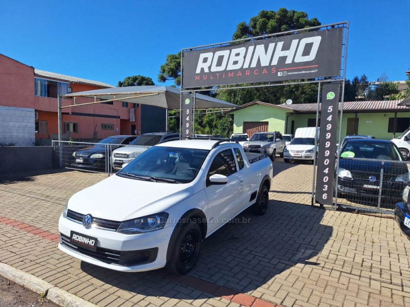 SAVEIRO 1.6 MI CE 8V FLEX 2P MANUAL G.VI - 2014 - CAMBARá DO SUL