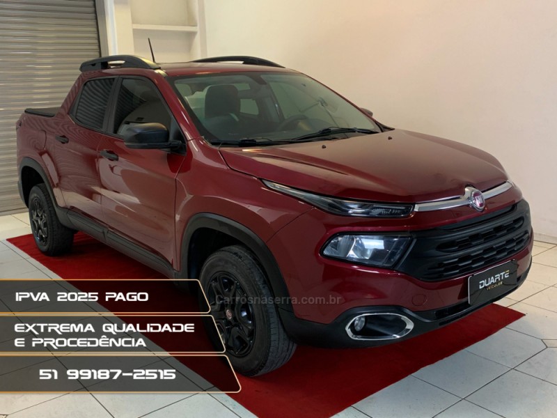 toro 1.8 16v evo flex freedom automatico 2017 porto alegre
