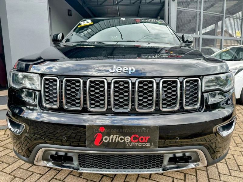 GRAND CHEROKEE 3.6 LIMITED 4X4 V6 24V GASOLINA 4P AUTOMATICO - 2018 - TRêS COROAS