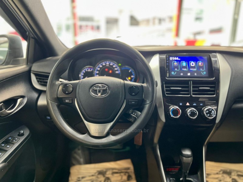 YARIS 1.3 XL LIVE 16V FLEX 4P AUTOMÁTICO - 2019 - ESTâNCIA VELHA