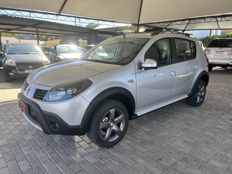 sandero 1.6 stepway 16v flex 4p manual 2009 caxias do sul