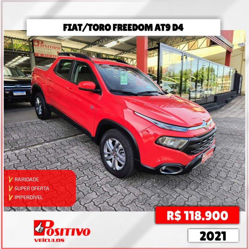 toro 2.0 16v turbo diesel freedom 4wd at9 automatico 2021 caxias do sul