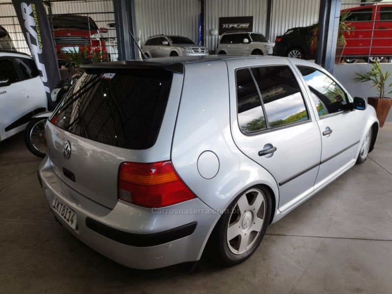 GOLF 1.6 MI BLACK & SILVER 8V GASOLINA 4P MANUAL - 2002 - CAMPO BOM