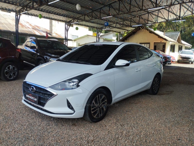 hb20s 1.0 evolution 12v turbo flex 4p automatico 2020 canela