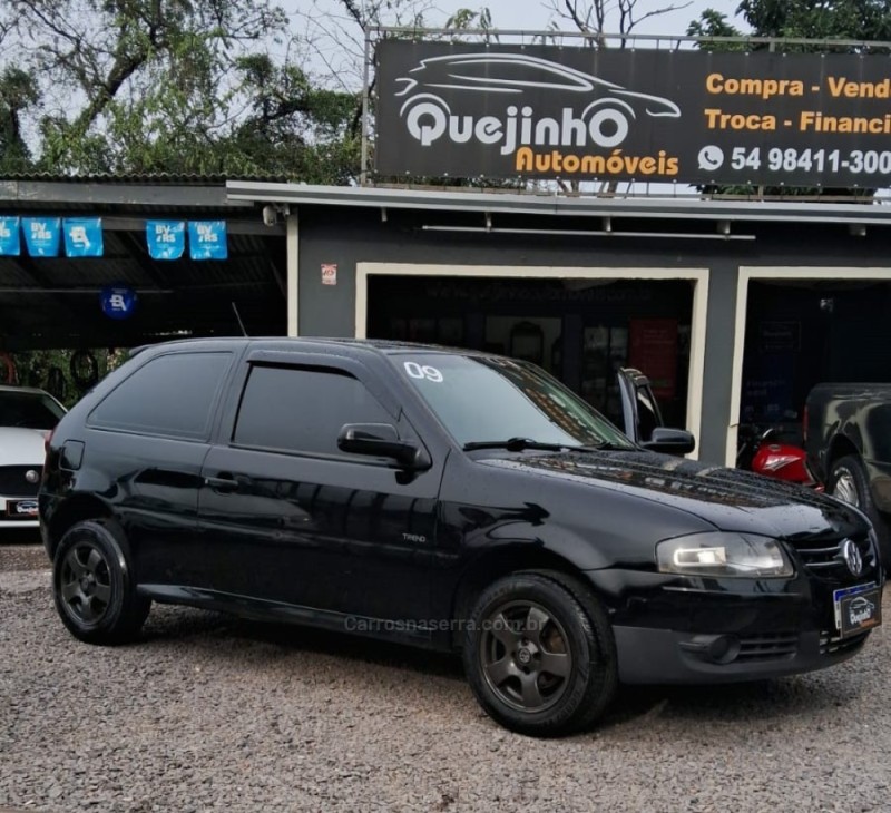 GOL 1.0 MI TREND 8V GASOLINA 2P MANUAL G.III - 2009 - CAXIAS DO SUL