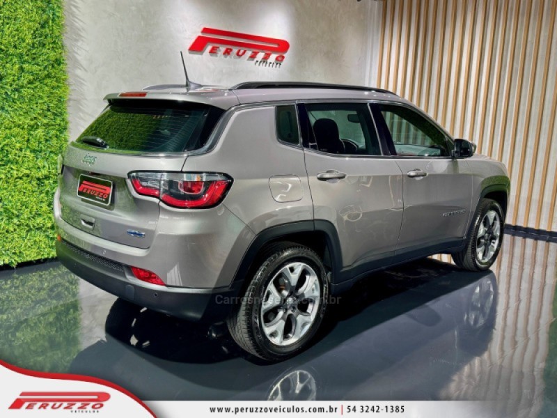 COMPASS 2.0 16V FLEX LONGITUDE AUTOMÁTICO - 2019 - NOVA PRATA
