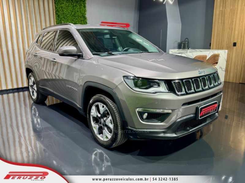 COMPASS 2.0 16V FLEX LONGITUDE AUTOMÁTICO - 2019 - NOVA PRATA