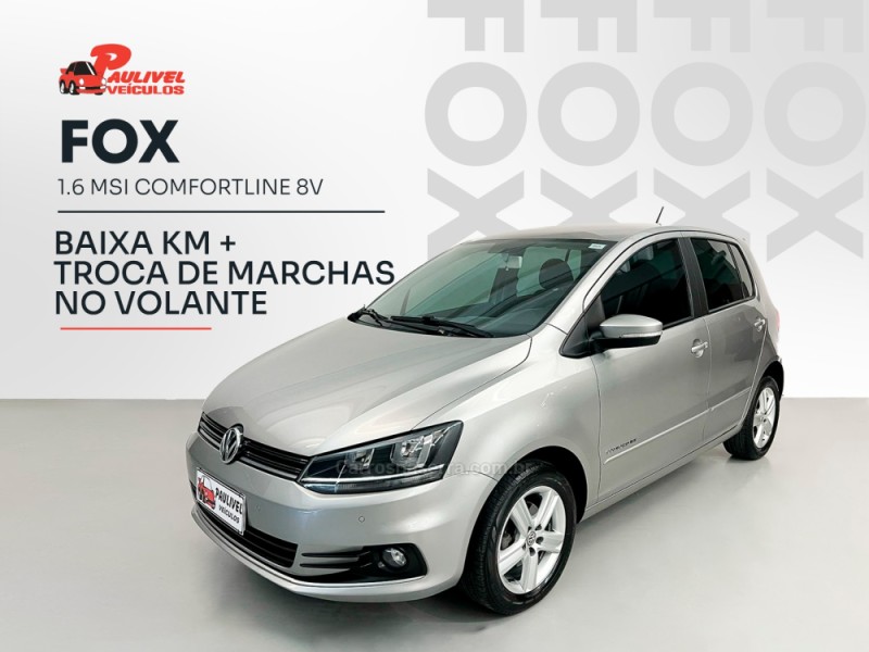 fox 1.6 msi comfortline 8v flex 4p automatizado 2016 caxias do sul