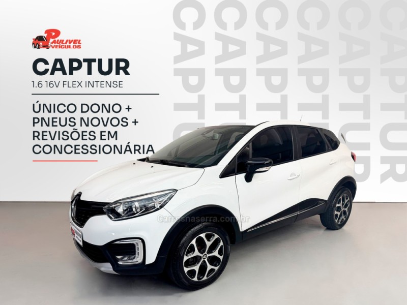 captur 1.6 16v flex intense automatico 2019 caxias do sul