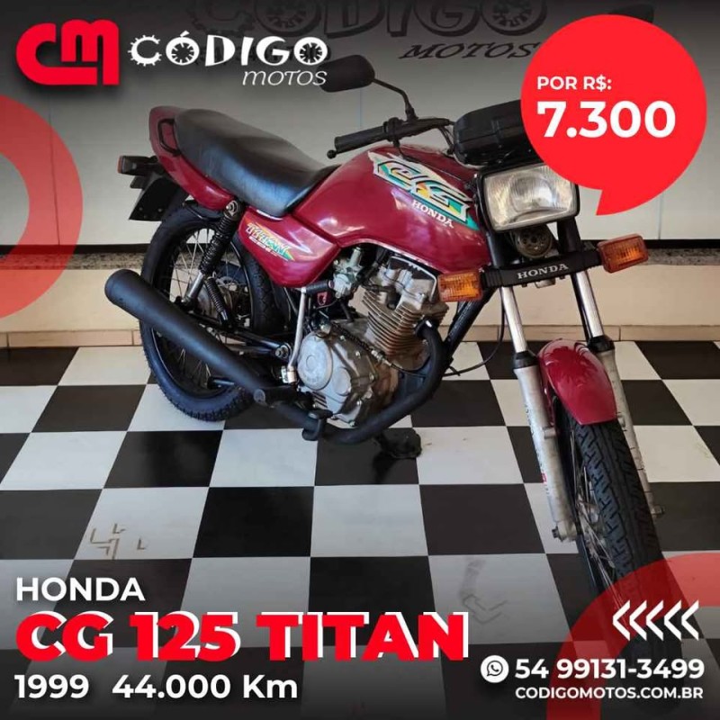 cg 125 titan 1999 veranopolis