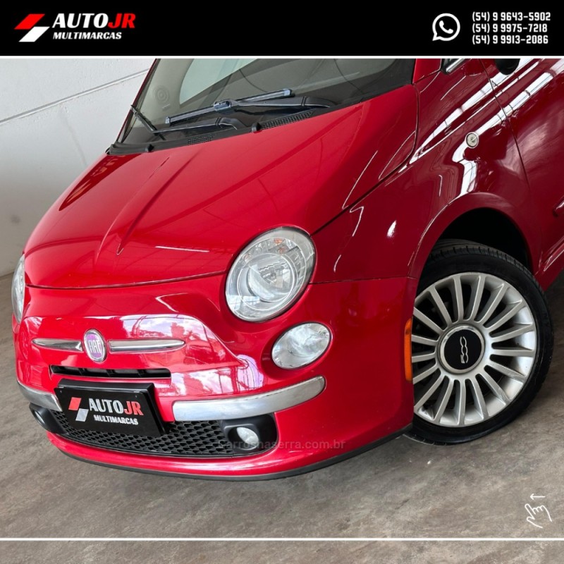 500 1.4 LOUNGE AIR 16V GASOLINA 2P AUTOMÁTICO - 2012 - VACARIA