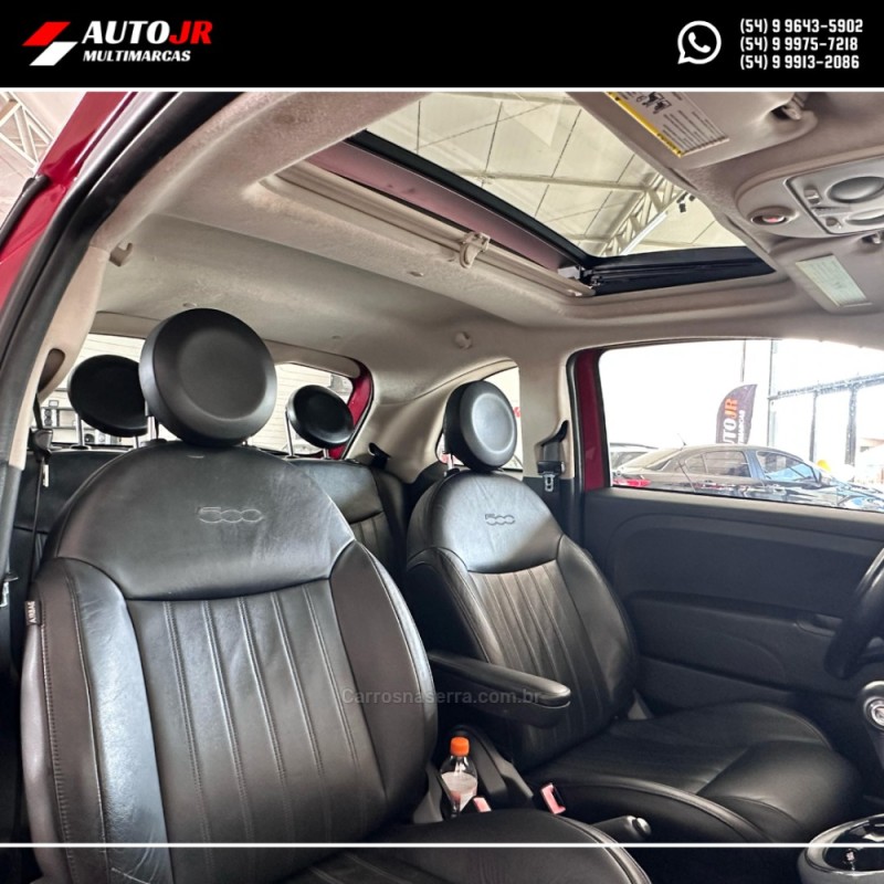500 1.4 LOUNGE AIR 16V GASOLINA 2P AUTOMÁTICO - 2012 - VACARIA