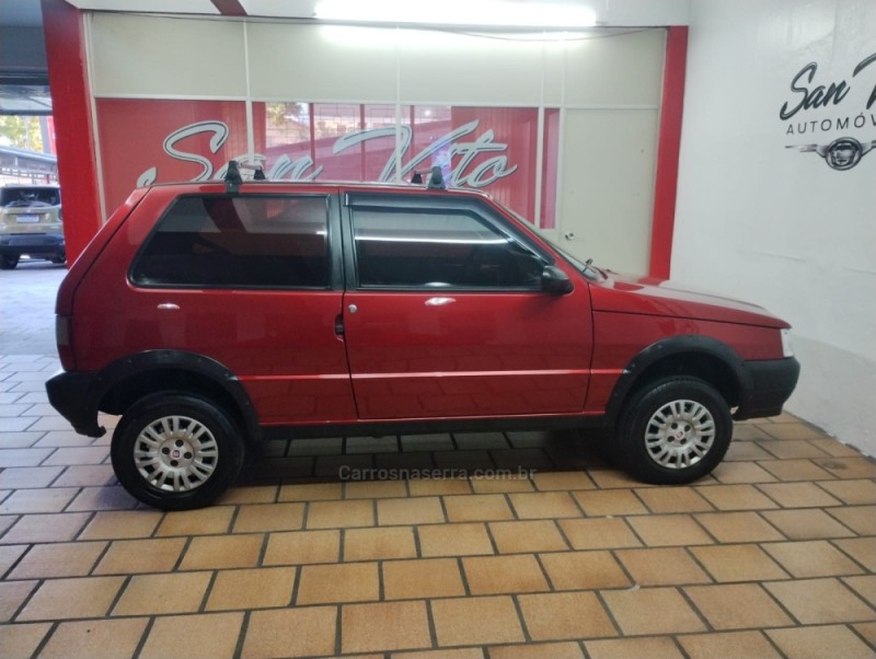 UNO 1.0 IE MILLE EP 8V GASOLINA 2P MANUAL - 2008 - CAXIAS DO SUL