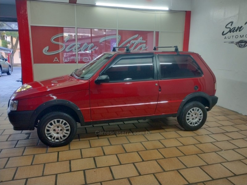 UNO 1.0 IE MILLE EP 8V GASOLINA 2P MANUAL - 2008 - CAXIAS DO SUL