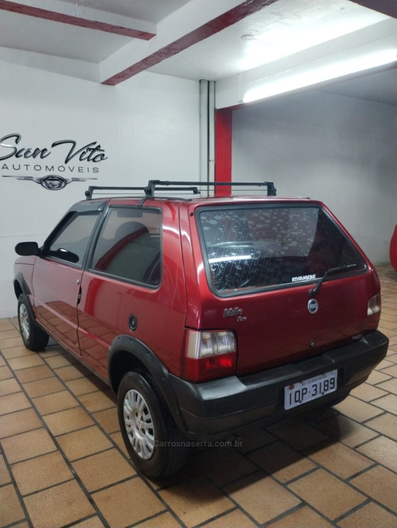 UNO 1.0 IE MILLE EP 8V GASOLINA 2P MANUAL - 2008 - CAXIAS DO SUL
