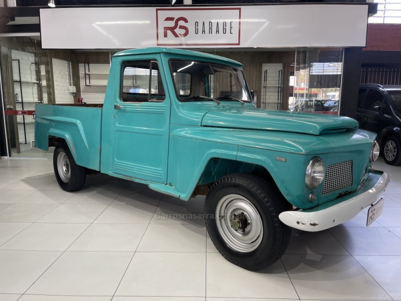 F-75 2.6 12V 4X2 GASOLINA 2P MANUAL - 1973 - NOVO HAMBURGO
