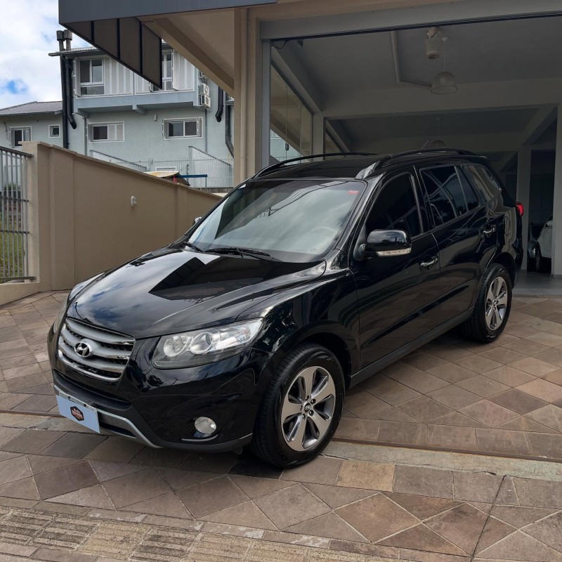 SANTA FÉ 2.4 MPI 2WD 16V GASOLINA 4P AUTOMÁTICO - 2012 - NOVA PETRóPOLIS