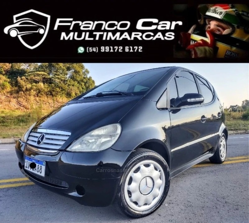 classe a 1.6 160 spirit gasolina 4p manual 2004 caxias do sul