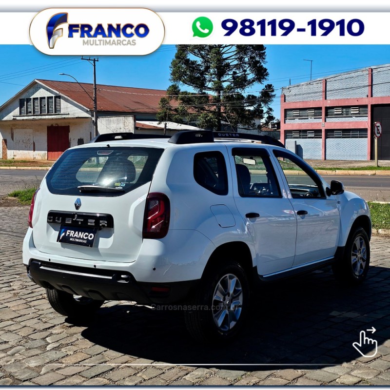 DUSTER 1.6 EXPRESSION 4X2 16V FLEX 4P AUTOMÁTICO - 2020 - VACARIA