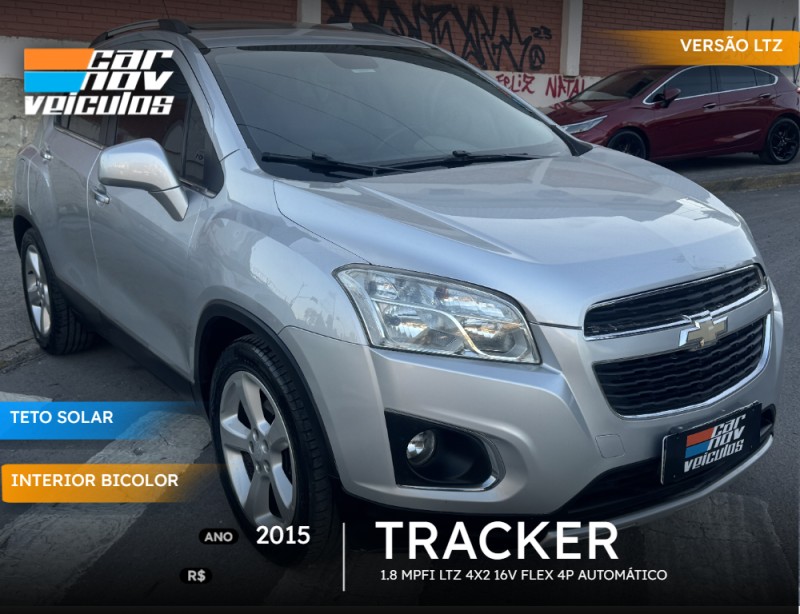 tracker 1.8 mpfi ltz 4x2 16v flex 4p automatico 2015 caxias do sul