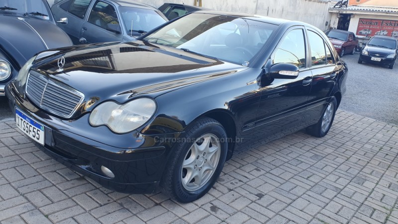 c 180 1.8 classic plus gasolina 4p automatico 2001 caxias do sul