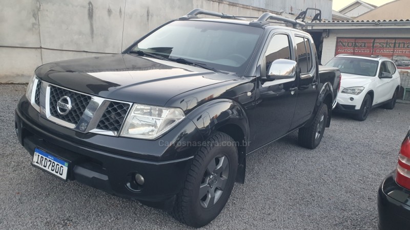 frontier 2.5 le 4x4 cd turbo eletronic diesel 4p automatico 2009 caxias do sul