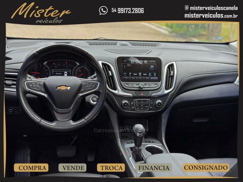 EQUINOX 2.0 16V TURBO GASOLINA PREMIER AWD AUTOMÁTICO - 2019 - CANELA