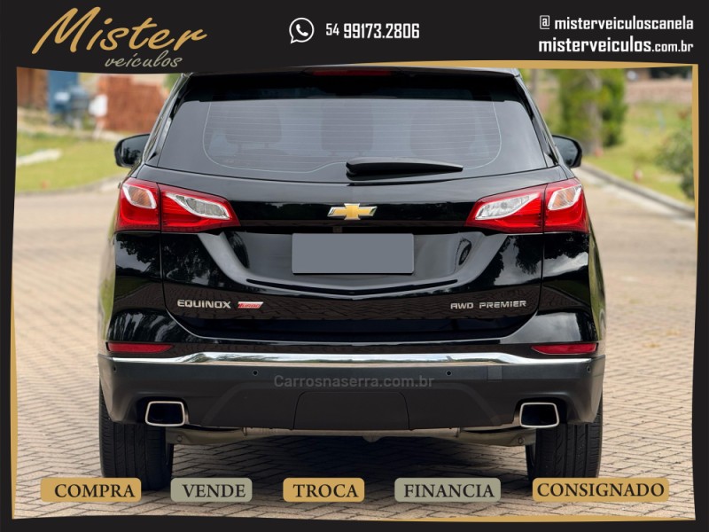 EQUINOX 2.0 16V TURBO GASOLINA PREMIER AWD AUTOMÁTICO - 2019 - CANELA
